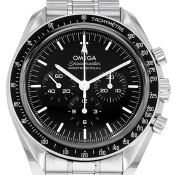 Montre d'occasion OMEGA Speedmaster Moonwatch Co-Axial homme mécanique bracelet acier