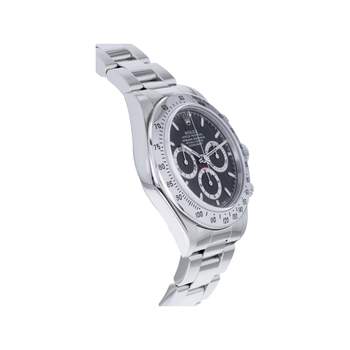 Montre d'occasion ROLEX Cosmograph Daytona Zenith homme mouvement automatique certifié (cosc) bracelet acier