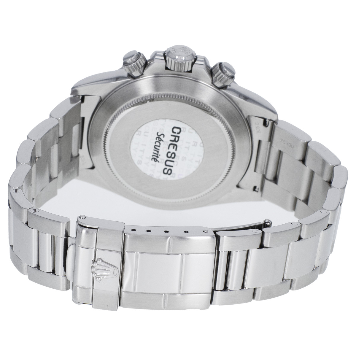 Montre d'occasion ROLEX Cosmograph Daytona Zenith homme mouvement automatique certifié (cosc) bracelet acier - vue 3