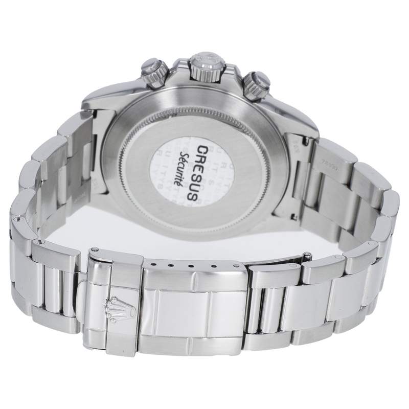 Montre d'occasion ROLEX Cosmograph Daytona Zenith homme mouvement automatique certifié (cosc) bracelet acier - vue 3
