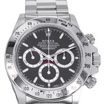 Montre d'occasion ROLEX Cosmograph Daytona Zenith homme mouvement automatique certifié (cosc) bracelet acier - vue D1
