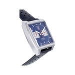 Montre d'occasion TAG HEUER Monaco Steve McQueen homme automatique bracelet cuir d'origine - vue 2