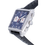 Montre d'occasion TAG HEUER Monaco Steve McQueen homme automatique bracelet cuir d'origine - vue D2