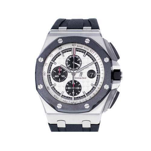 Montre d'occasion AUDEMARS PIGUET Royal Oak Offshore Ceramic homme automatique bracelet caoutchouc