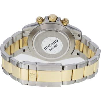 Montre d'occasion ROLEX Cosmograph Daytona homme mouvement automatique certifié (cosc) bracelet or jaune 750/000 et acier