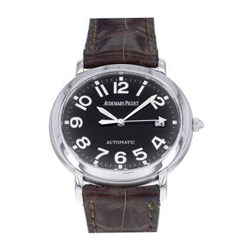 Montre d'occasion AUDEMARS PIGUET Millenary homme automatique bracelet cuir cresus