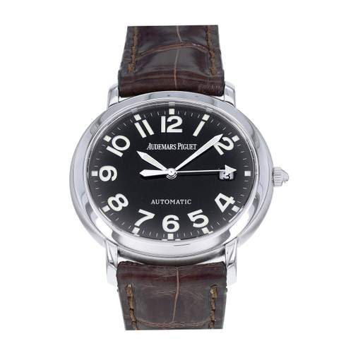 Tweedehands AUDEMARS PIGUET Millenary herenhorloge met automatische opwinding en een Cresus-leren band