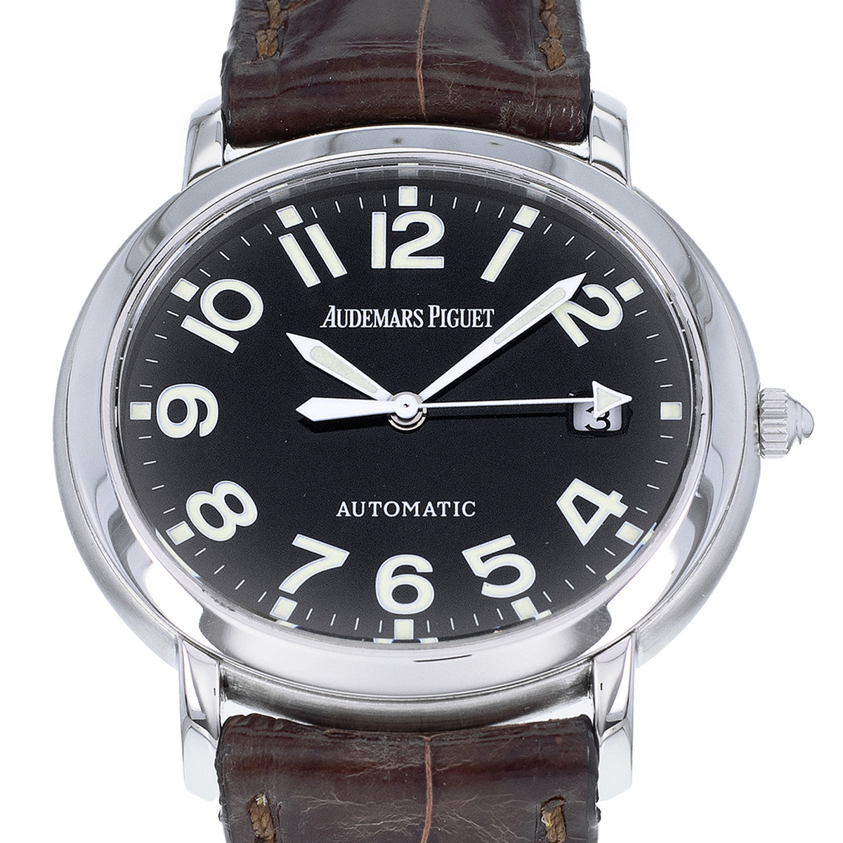 Montre d'occasion AUDEMARS PIGUET Millenary homme automatique bracelet cuir cresus - vue D1