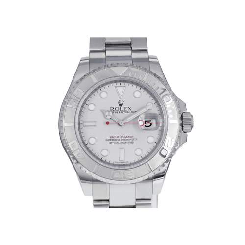 Montre d'occasion ROLEX Yacht-Master homme mouvement automatique certifié (cosc) bracelet acier
