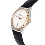 Montre d'occasion MONT BLANC Heritage Chronométrie homme automatique bracelet cuir d'origine - vue D2