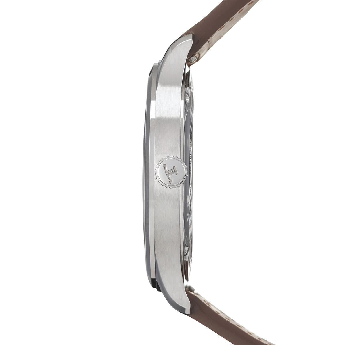 Montre d'occasion JAEGER LECOULTRE Master Control Date homme automatique bracelet cuir d'origine - vue 2