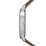 Montre d'occasion JAEGER LECOULTRE Master Control Date homme automatique bracelet cuir d'origine - vue 2
