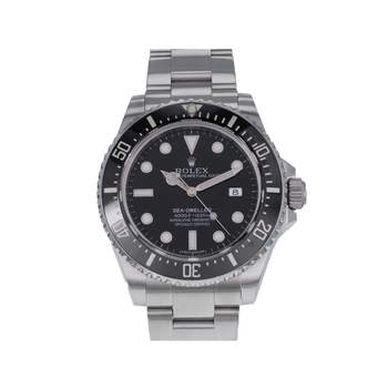 Montre d'occasion ROLEX Sea-Dweller homme mouvement automatique certifié (cosc) bracelet acier