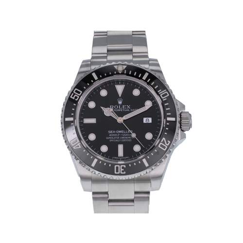 Montre d'occasion ROLEX Sea-Dweller homme mouvement automatique certifié (cosc) bracelet acier