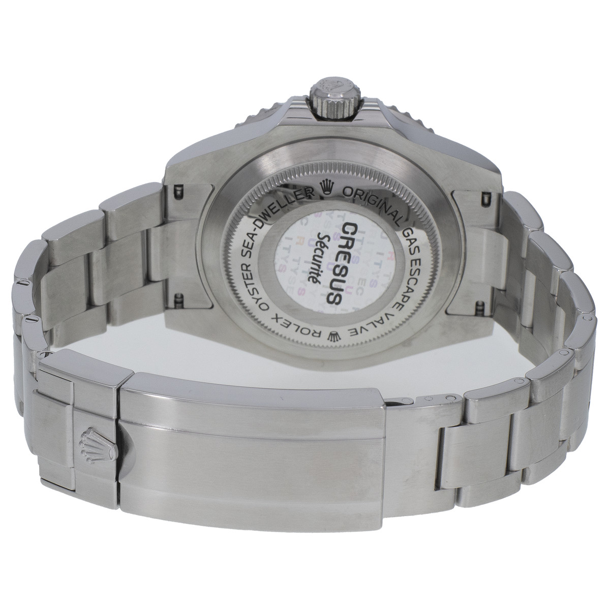 Montre d'occasion ROLEX Sea-Dweller homme mouvement automatique certifié (cosc) bracelet acier - vue 3