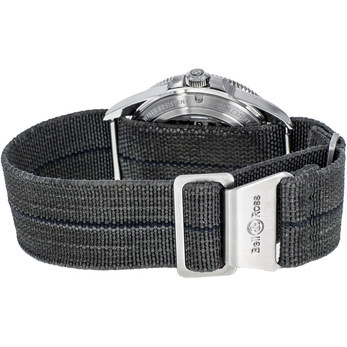 Montre d'occasion BELL & ROSS BRV2-93 GMT homme automatique bracelet nato - vue 3