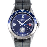 Montre d'occasion BELL & ROSS BRV2-93 GMT homme automatique bracelet nato - vue D1