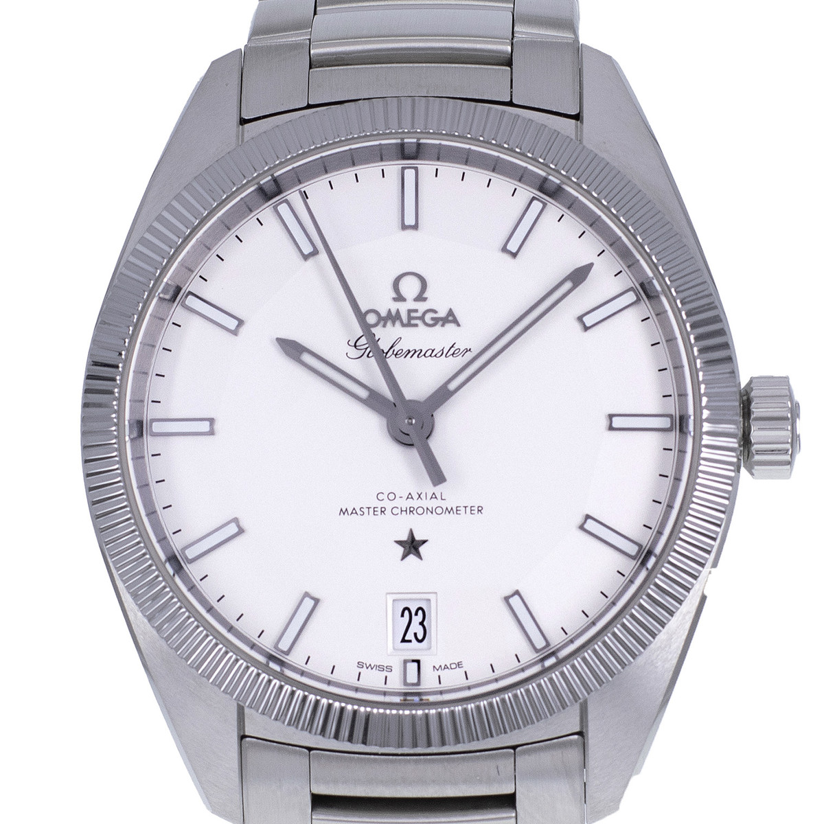 Montre d'occasion OMEGA Constellation Globemaster Co-Axial Master Chronometer homme mouvement automatique certifié (cosc) bracelet acier - vue D1