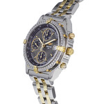 Montre d'occasion BREITLING Chronomat homme automatique bracelet or jaune 750/000 et acier - vue D2
