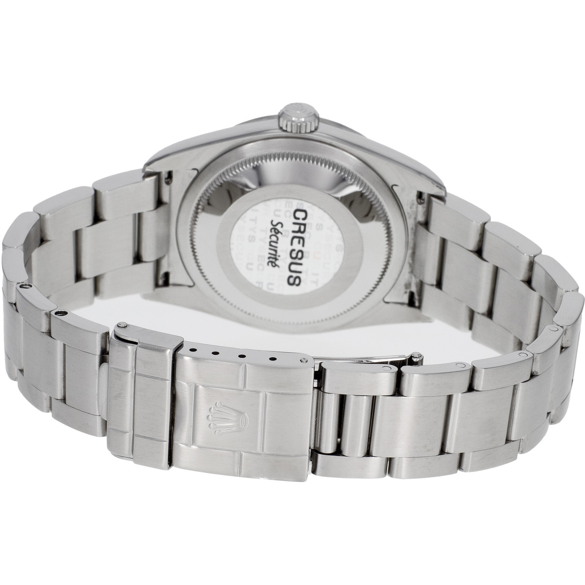Montre d'occasion ROLEX Explorer homme mouvement automatique certifié (cosc) bracelet acier - vue 3