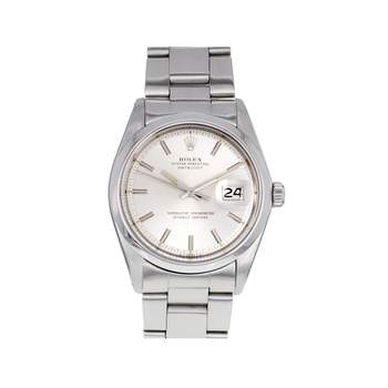 Montre d'occasion ROLEX DateJust homme mouvement automatique certifié (cosc) bracelet acier