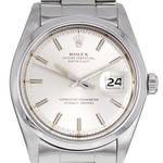 Montre d'occasion ROLEX DateJust homme mouvement automatique certifié (cosc) bracelet acier - vue D1