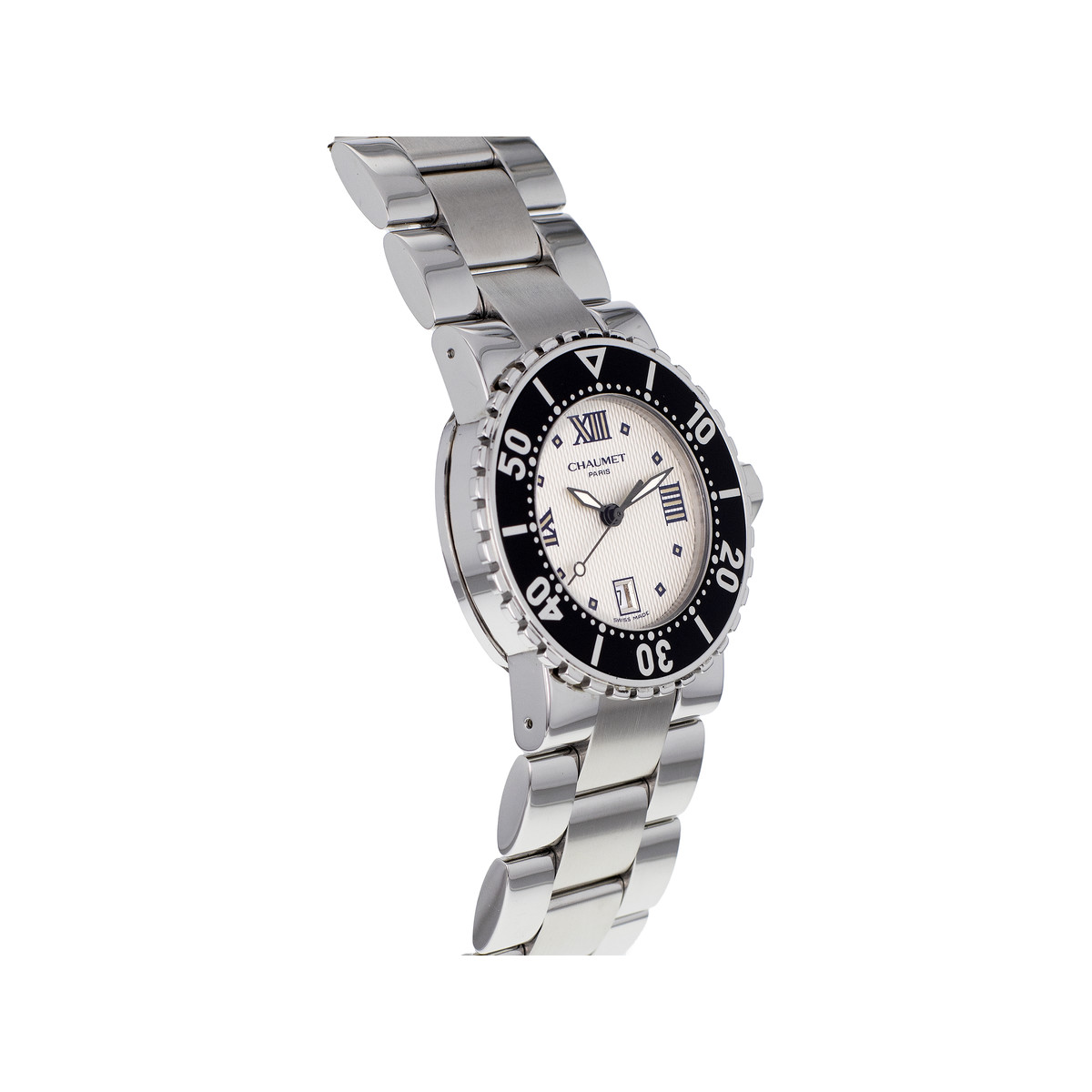 Montre d'occasion CHAUMET Class One femme quartz bracelet acier - vue 2