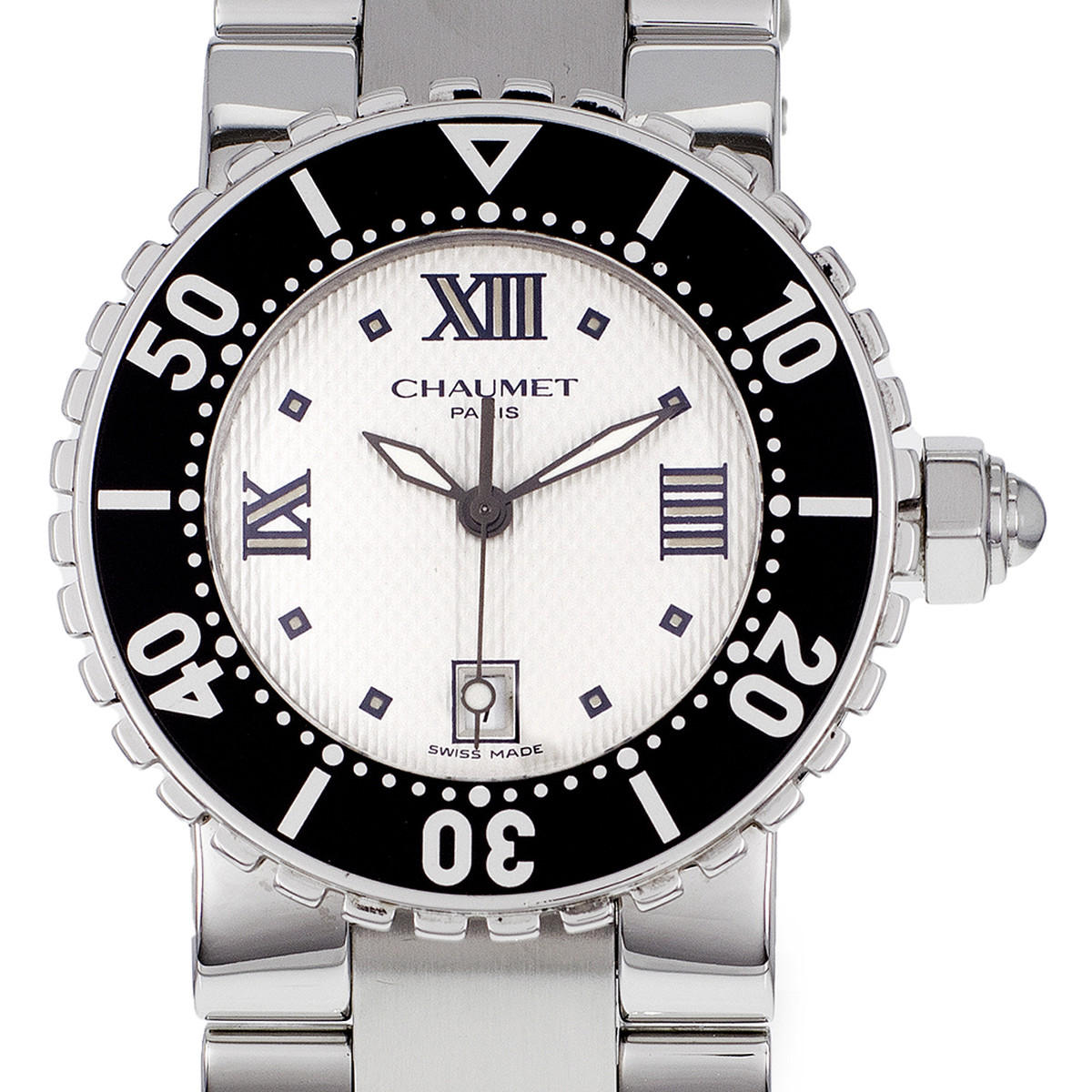 Montre d'occasion CHAUMET Class One femme quartz bracelet acier - vue D1