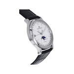 Montre d'occasion JAEGER Master Calendar Triple Date homme automatique bracelet cuir d'origine - vue 2
