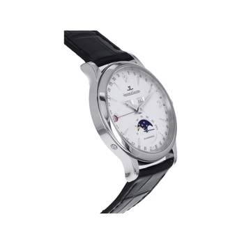 Montre d'occasion JAEGER Master Calendar Triple Date homme automatique bracelet cuir d'origine
