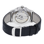 Montre d'occasion JAEGER Master Calendar Triple Date homme automatique bracelet cuir d'origine - vue 3