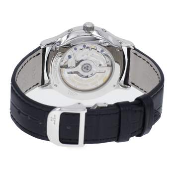 Montre d'occasion JAEGER Master Calendar Triple Date homme automatique bracelet cuir d'origine