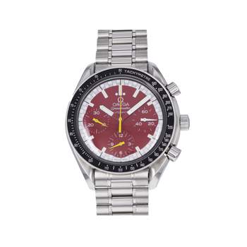 Montre d'occasion OMEGA Speedmaster Reduced Michael Schumacher homme mécanique bracelet acier