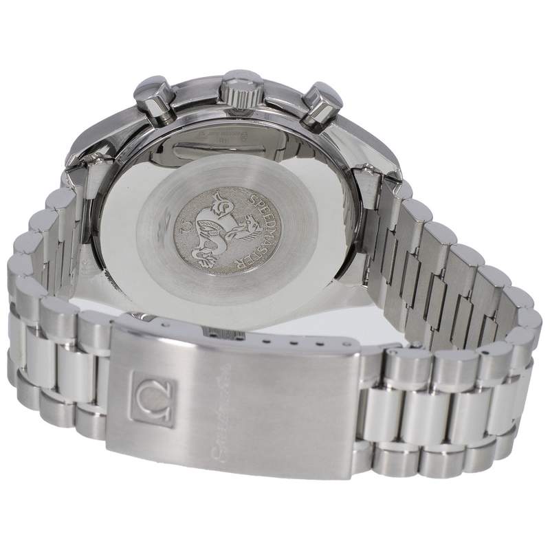 Montre d'occasion OMEGA Speedmaster Reduced Michael Schumacher homme mécanique bracelet acier - vue 3