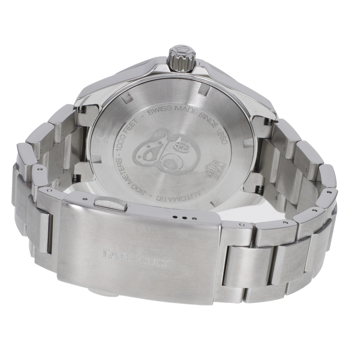 Montre d'occasion TAG HEUER Aquaracer 300m Calibre 5 homme automatique bracelet acier - vue 3
