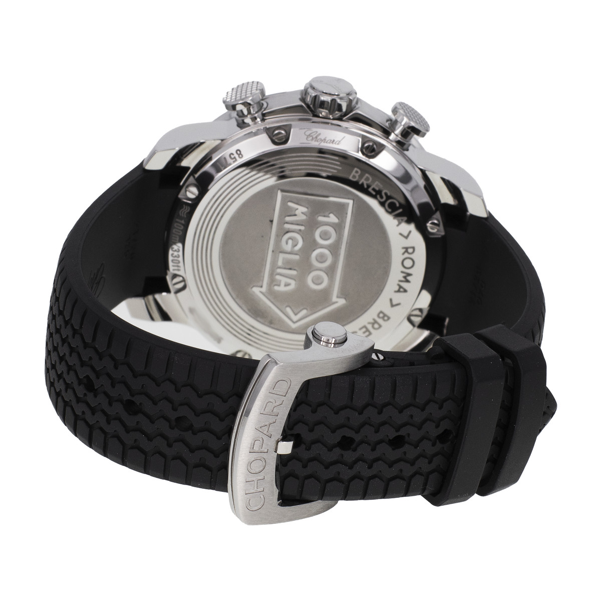 Montre d'occasion CHOPARD Mille Miglia GTS Chrono homme automatique bracelet caoutchouc - vue 3