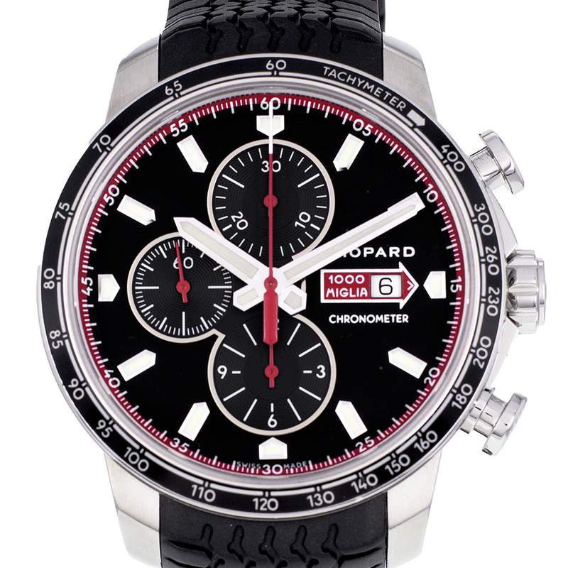Montre d'occasion CHOPARD Mille Miglia GTS Chrono homme automatique bracelet caoutchouc - vue D1