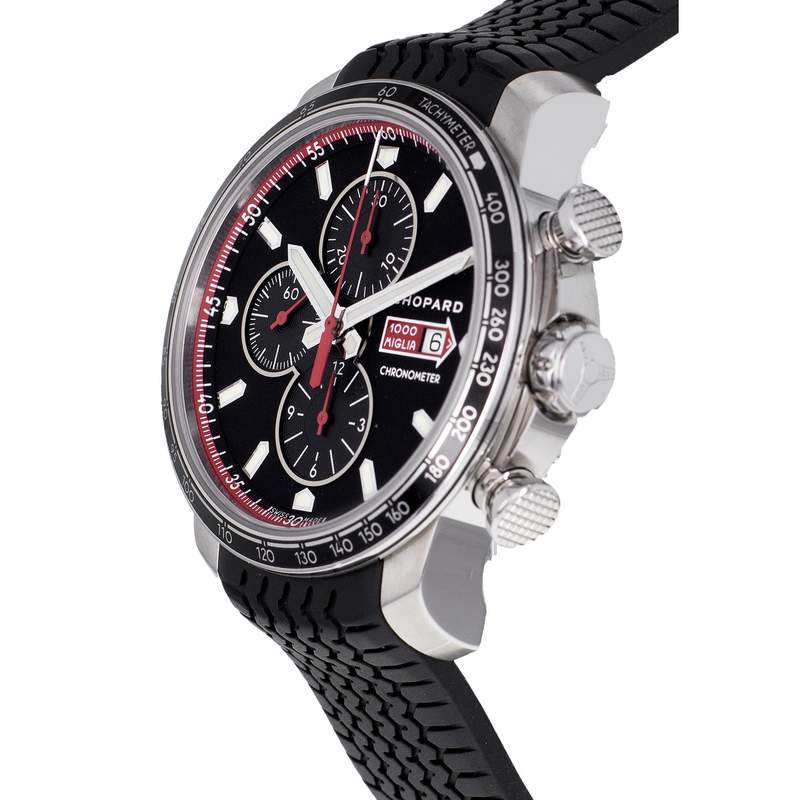 Montre d'occasion CHOPARD Mille Miglia GTS Chrono homme automatique bracelet caoutchouc - vue D2
