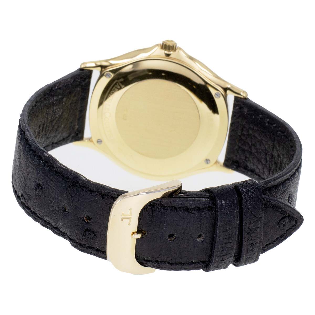 Montre d'occasion JAEGER LECOULTRE Heraion mixte quartz bracelet cuir d'origine - vue 3