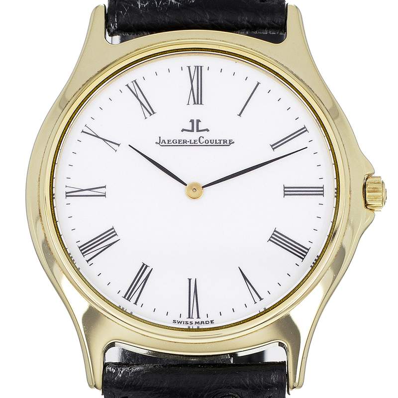 Montre d'occasion JAEGER LECOULTRE Heraion mixte quartz bracelet cuir d'origine - vue D1