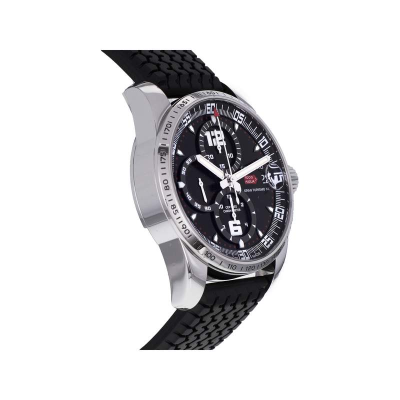 Montre d'occasion CHOPARD Mille Miglia GT XL homme mouvement automatique certifié (cosc) bracelet caoutchouc - vue 2