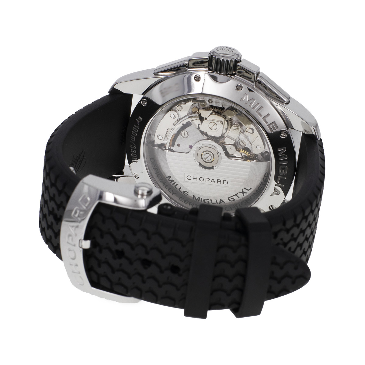 Montre d'occasion CHOPARD Mille Miglia GT XL homme mouvement automatique certifié (cosc) bracelet caoutchouc - vue 3