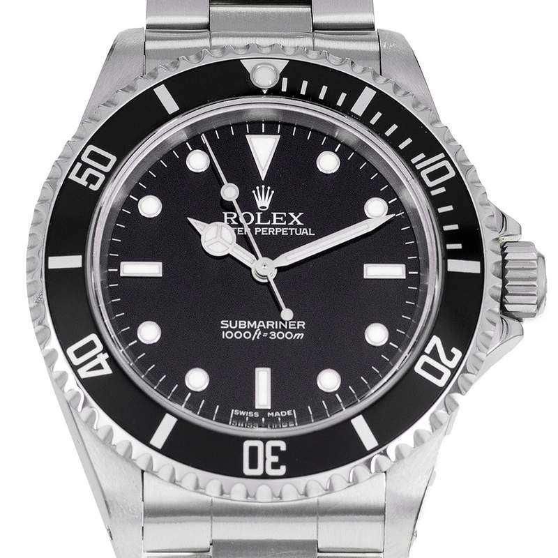 Montre d'occasion ROLEX Submariner homme automatique bracelet acier - vue D1