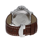 Montre d'occasion PANERAI Luminor GMT homme automatique bracelet cuir d'origine - vue 3