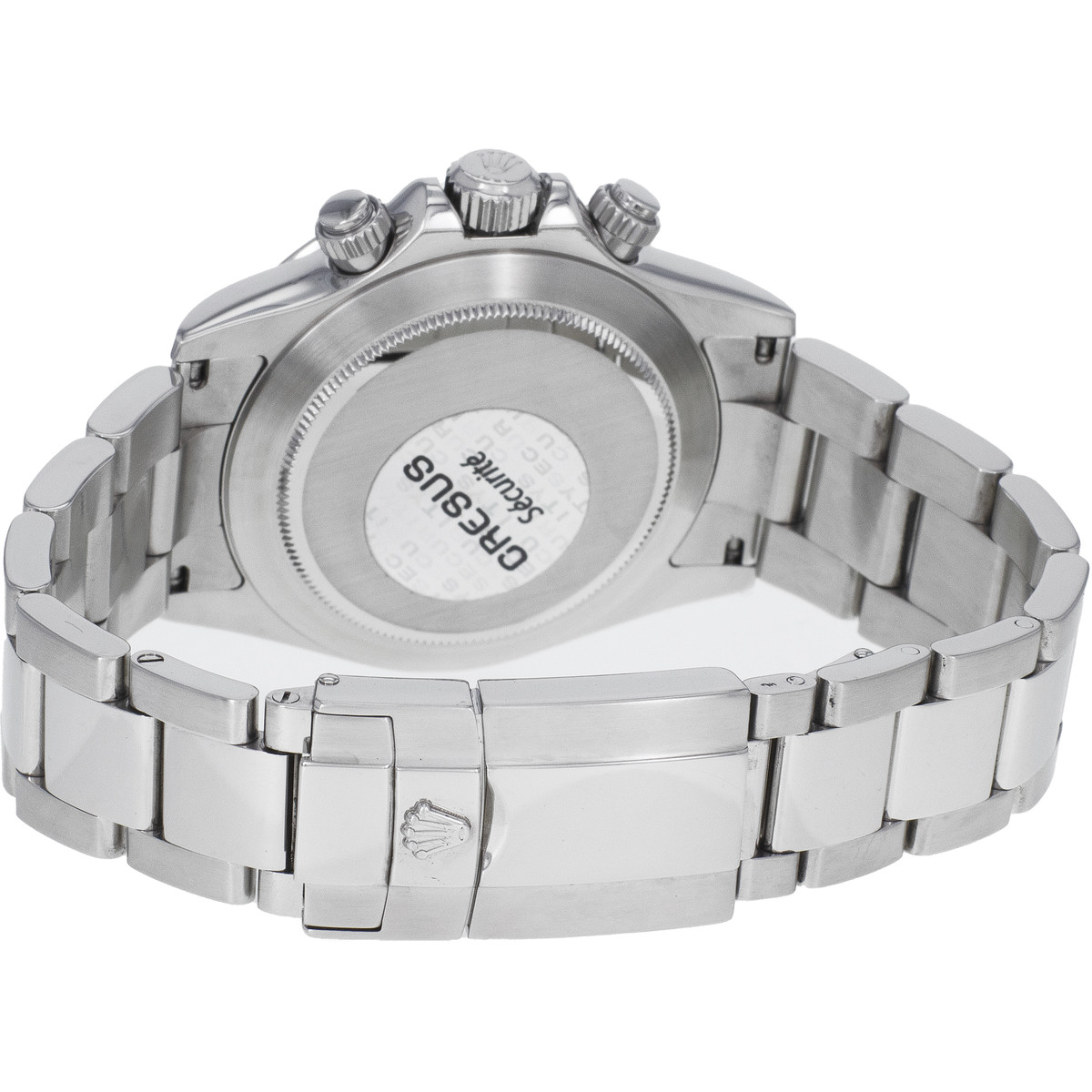 Montre d'occasion ROLEX Cosmograph Daytona homme mouvement automatique certifié (cosc) bracelet acier - vue 3