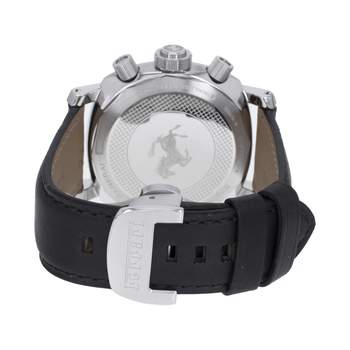 Montre d'occasion PANERAI Ferrari Scuderia Chronograph homme mouvement automatique certifié (cosc) bracelet cuir cresus