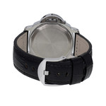 Montre d'occasion PANERAI Luminor Gmt homme mouvement automatique certifié (cosc) bracelet cuir cresus - vue 3