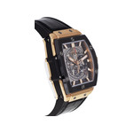 Montre d'occasion HUBLOT Spirit of Big Bang homme automatique bracelet cuir d'origine - vue 2