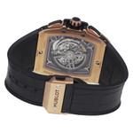 Montre d'occasion HUBLOT Spirit of Big Bang homme automatique bracelet cuir d'origine - vue 3
