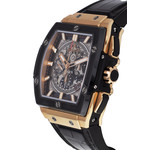 Montre d'occasion HUBLOT Spirit of Big Bang homme automatique bracelet cuir d'origine - vue D2